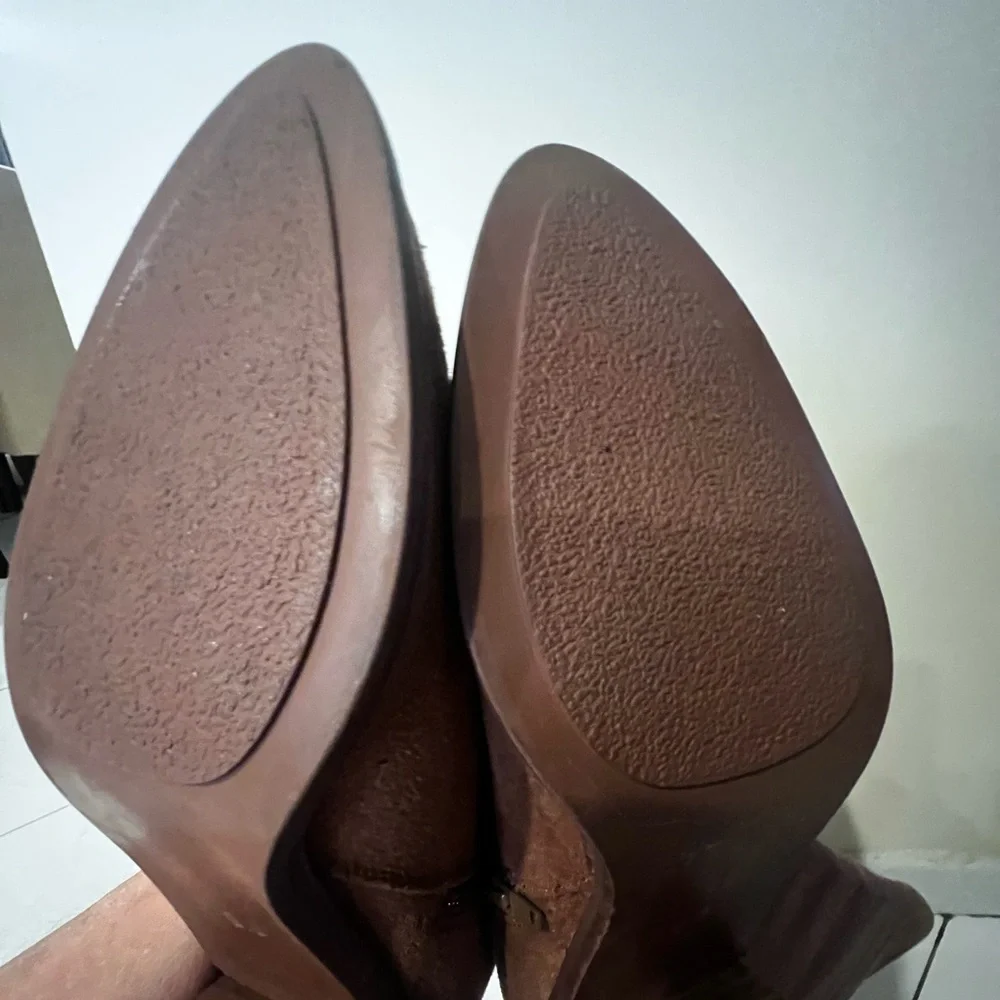 SEYCHELLES Paradise City Over The Knee Boot In Cognac NWOB Size 8.5